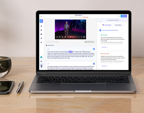CJM AI Communication Coach 12 months access